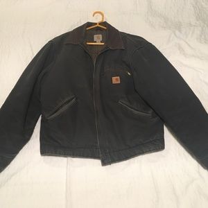 Carhartt Men's Blanket Lined Sandstone Detroit Jacket J97, Medium